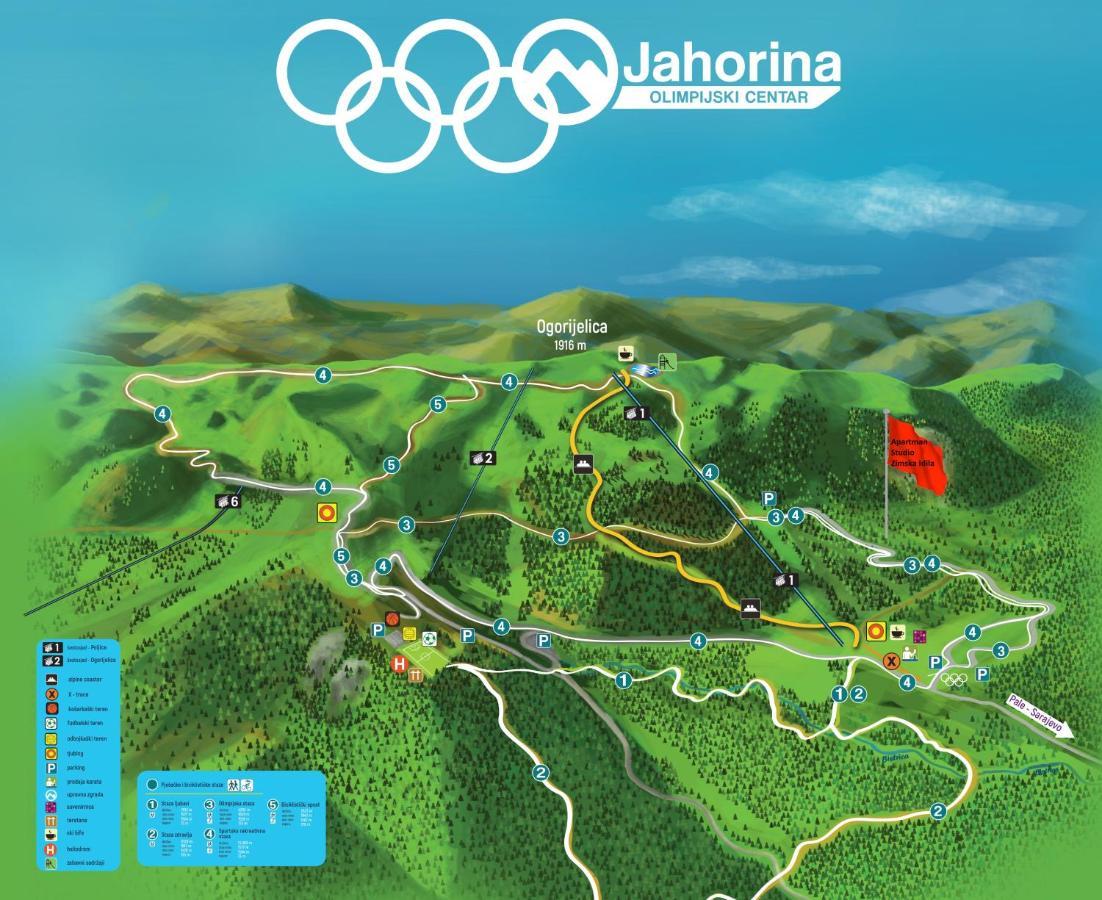 Apartman Kutak Jahorina Kültér fotó